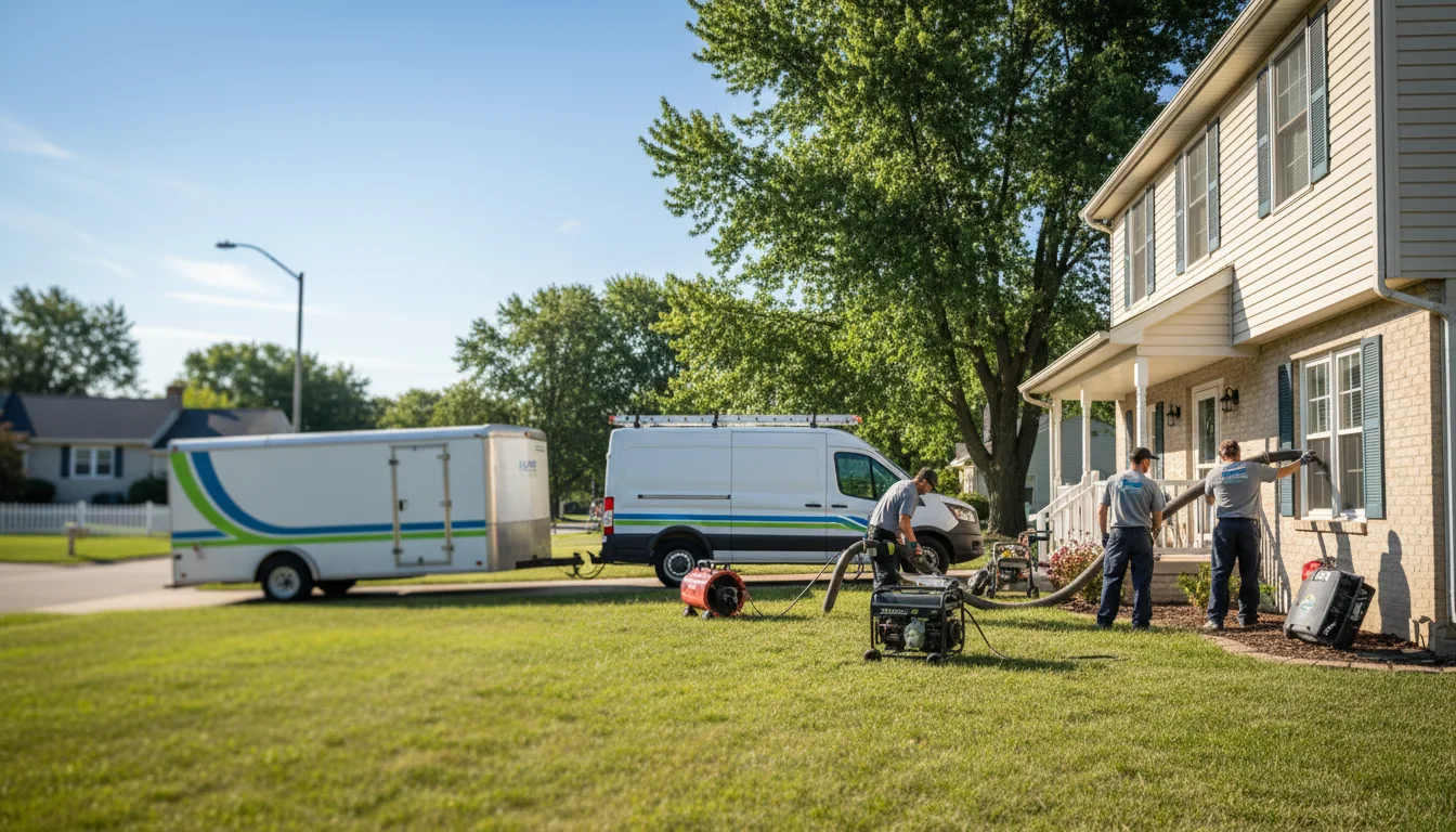 Flooded Basement Restoration And Cleanup With Repair in Lake Elmo, MN near me